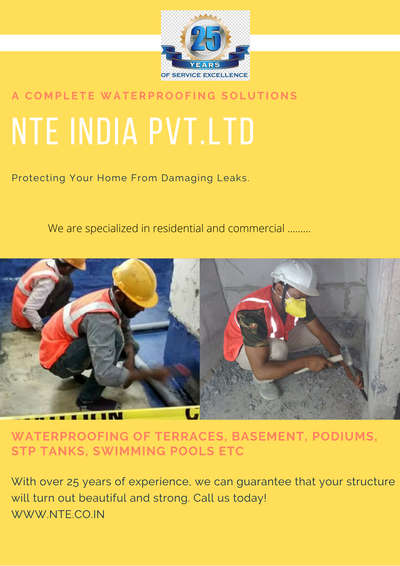 A complete waterproofing solutions....