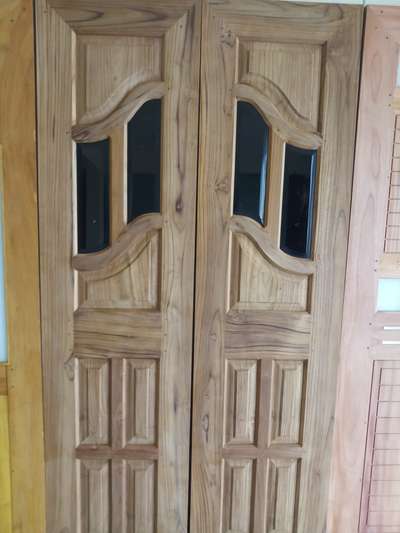 teak door