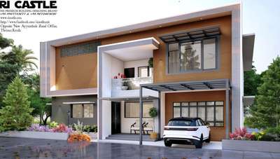 our new design, 2200.0 Sq.ft built up area. 3BHK #ricastle  #contemporary  #modern  #cute  #best engineer #best design