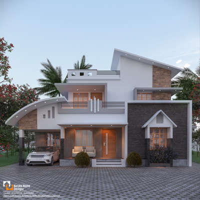 2139/3bhk/Modern style
/double storey/Kollam

Project Name: 3bhk,Modern style house 
Storey: double
Total Area: 2139
Bed Room: 3bhk
Elevation Style: Modern
Location: Kollam
Completed Year: 

Cost: 60 lakh
Plot Size: