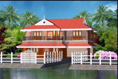 #HouseDesigns
#MyDesigns


Style :-Traditional

Area:- 1868 Sqft

Place:- Alappuzha

Boat House:-traditional Boat House, Boat parking area,2  Bath attached Bedrooms,2 Bedrooms. sitout, Living, Dining, Kitchen, work area,Balcony, upper living.
