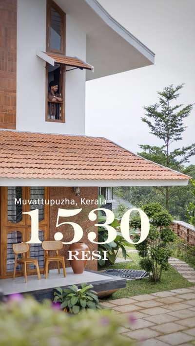 Project name: 1530 Resi
Built-up area: 2500 sqft
Site area: 9.14 cent
Location: Muvattupuzha, Kerala
Typology: Residential
Visuals: @spiritwallstudio