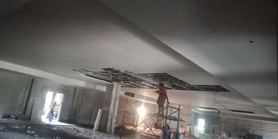 GYPSUM Ceiling work Croma Store Mall of India Noida (U.P)