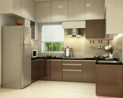 *modular kitchen *
in hdhmr board with soft close fitting with tandem drawer