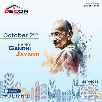 Happy Gandhi Jayanti 

#FullHomeConstruction #FrontElevation #Elevation #plan #3BHKPlans #HomePlanning #ExteriorDesign #LivingArea #HomeRenovation #InteriorDesign #InteriorDesigning #HomeConstruction #KitchenDesign #BedroomDesign #ElevationDesign #3dElevation #HallDesign #StaircaseDesign #HomeConstruction #DreamHome #AffordableConstruction