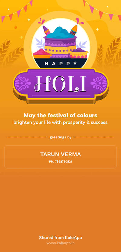 HAPPY HOLI ❤️‍🔥

 #tarun_dt 
#dt_furniture