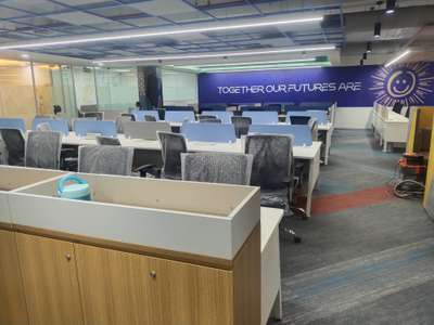 RBL Bank project complete Okhla  #office_interiorwork@ernakulam  #officeinteriors  #officedesign  #workstationinterior  #officetabledesign  #officetable  #office_table