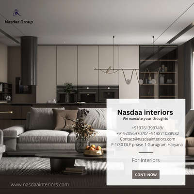 𝐍𝐚𝐬𝐝𝐚𝐚 𝐈𝐧𝐭𝐞𝐫𝐢𝐨𝐫𝐬 - Best Architect and Interior Design Executive Firm🏠

Transform Your Space with Style! 
𝐋𝐨𝐨𝐤𝐢𝐧𝐠 𝐭𝐨 𝐫𝐞𝐯𝐚𝐦𝐩 𝐲𝐨𝐮𝐫 𝐡𝐨𝐦𝐞 𝐨𝐫 𝐨𝐟𝐟𝐢𝐜𝐞?
Look no further! Our team of skilled and creative interior designers is here to bring your vision to life.

𝐖𝐡𝐲 𝐭𝐨 𝐂𝐡𝐨𝐨𝐬𝐞  𝐍𝐚𝐬𝐝𝐚𝐚 𝐈𝐧𝐭𝐞𝐫𝐢𝐨𝐫𝐬?

✅ *1249+ of Successful Delivery of Projects*
✅ *Expert Consultation*
✅ *Customized Interior Solutions*
✅ *Seamless Process*
✅ *Extensive Services*
✅ *Budget-Friendly Options*
✅ *Impeccable Space Planning* 
✅ *Turnkey Projects* 

Inspiration & designs for #hotel, #residential and #commercial with unique selections #design #inspiration #architecture #planning  #developers  #architects #buildings #property #house #interiorarchitecture #modernarchitecture #newbuilds #buildingdesign  #interiordesigners  #architecture #architects #designers #linkedin #business #interiordesign #interior #designer #architect #architecturaldesign