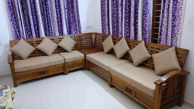 theak wood
7 seater