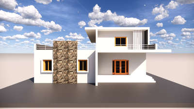 house 3d elevation