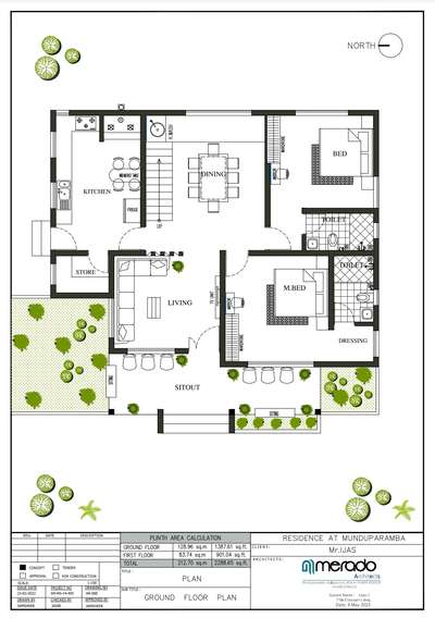 Proposed Residence @Malappuram 
-Merado Architects 
-9633396121

#merado #Architect #architecturedesigns #Architectural&Interior #Malappuram #architact #Architectural&nterior #architectureldesigns #kerala_architecture #architect  #KeralaStyleHouse #2DPlans #ContemporaryHouse #ContemporaryDesigns #koloapp #kolodaily