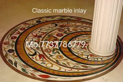 Classic marble inlay art
 
 #haydrabad #MarbleFlooring #HomeDecor #cutefurnituredesign #viralhousedesign