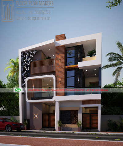 15 foot elevation design by floor plan makers 
 #ElevationHome 
 #ElevationDesign 
#elevation_ 
#facadedesign 
#CivilEngineer 
#architecturedesigns