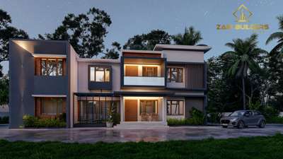 #exteriordesigns  #interiordesignkerala  #ElevationDesign  #3DPlans  #BalconyLighting  #CelingLights