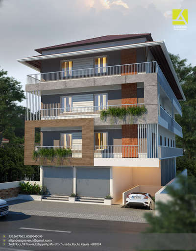 Proposed Commercial / Residencial Building At Kakkanad
ALIGN DESIGNS 
Architects & Interiors
2nd floor,VF Tower
Edapally,Marottichuvadu
Kochi, Kerala - 682024
Phone: 9562657062