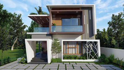 #architecturedesigns  #exteriordesigns  #modernhome  #ElevationDesign  # # # #