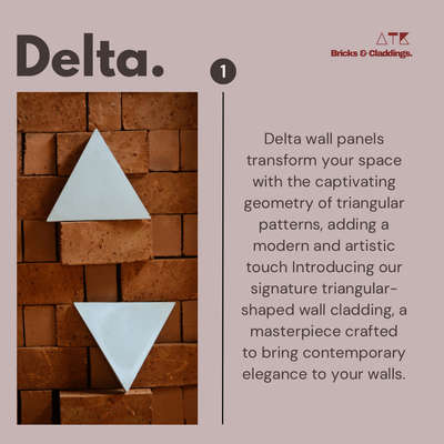 THE DELTA WALL PANELS. 

For more details 
📞8606734446

 #wallcladding #wallpanels #cementcladding #concrete #InteriorDesigner #exteriordesigns #trendingdesign #trendingnow #design2024