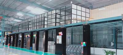 aluminium or glass partitions