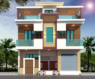 Front elevation design in just 7000rs only call 9950250060