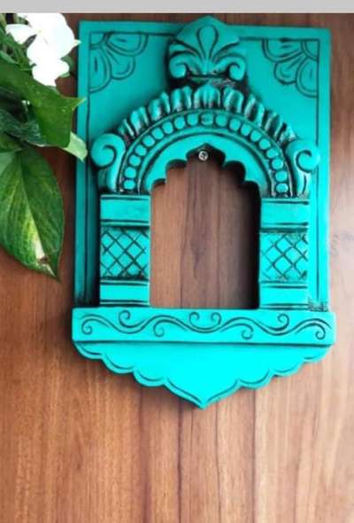 Pure wood hand made Jharoka 
#HomeDecor #woodart #homeinteriordesign