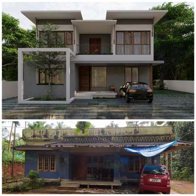 Contact : 9995248212

#HouseRenovation #exterior_Work #HouseConstruction #HouseDesigns #architecturedesigns #kerala_architecture #keralahomedesignz