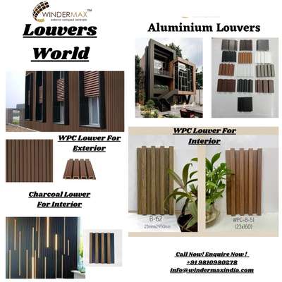 100 types of Louvers Available in one place.
.
.
#aluminiumlouvers #aluminium #Exterior #wpcinterior #louvers #elevation #site #Interiordesigner #Frontelevation #modernexterior  #Home #Decor #louvers #interior #aluminiumfin #fins #wpc #wpcpanel #wpclouvers #homedecor  #elevationdesign #architect #interior #exteriordesign #architecturedesign #civilengineering  #interiordesigner #elevations #drawing #frontelevation #architecturelovers #home #facade 
.
.
For more details our all products please visit websites
www.windermaxindia.com
www.indianmake.co.in 
Info@windermaxindia.com
or call us on 
9810980636, 9810980278

Regards
Windermax India