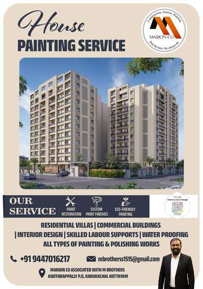 "Your walls speak volumes! 💛 From subtle, elegant neutrals to bold accent walls, we bring your interior design vision to life. High-quality work, on-time handover, and guaranteed satisfaction. 🖌️✨"  More Information Kindly Contact