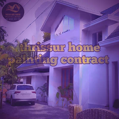 thrissur home painting contract  #woodpolish #wallpaiting