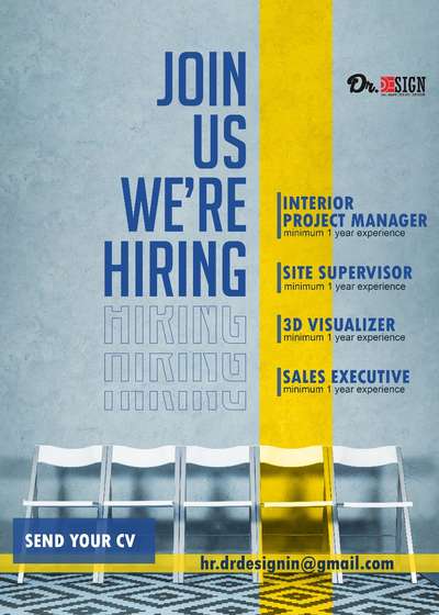 #hiring #InteriorDesigner