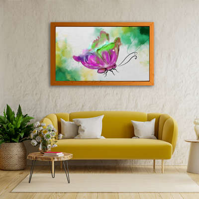 Painted Butterfly
#wallpainting
#walldecor
#homedecor
#InteriorDesigner #interiorpainting