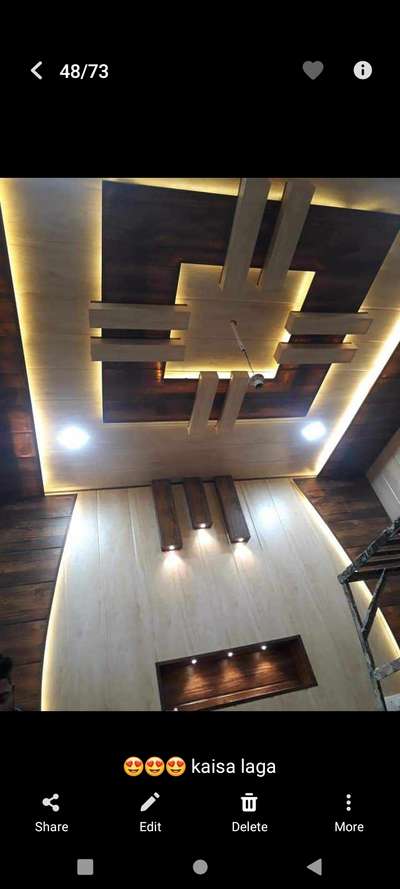 Raza interior designing company pvc ceiling