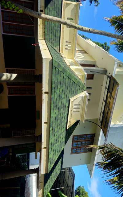 NJ Forest green.. site at Alappuzha  #KeralaStyleHouse #TraditionalHouse