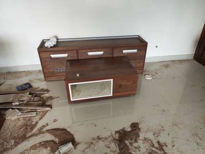 coffee table with shoe rack