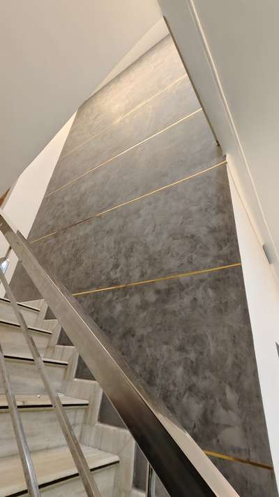 ciment texture Gray Fogg wall Texture painting, #WallDecors #Architect #HomeDecor #starecase #InteriorDesigner #Architect #ciment-textuer #WallDesigns #WallPainting #Arti1icial
