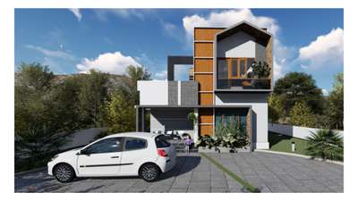 #Palakkad 
#keralahomedesign 
#3Dexterior