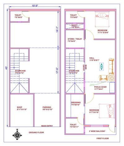 Hello! 👋 I'm your friendly neighborhood designer specializing in:

- 2D layouts
- Working drawings
- Front elevations
- Interior design

I believe in creating beautiful spaces at affordable prices, tailored just for you. Let's collaborate and transform your vision into reality  #2DPlans  #2dDesign  #2Dlayouts  #FloorPlans  #Firstfloorplan  #ElevationHome  #InteriorDesigner  #Architect