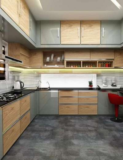 modern equipped kitchen