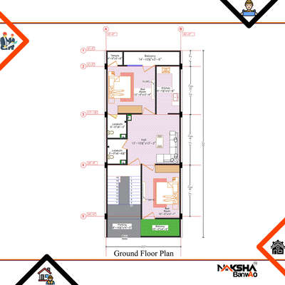 Complete project #vaishalinagar
2D FLOOR PLAN of 20x50

#naksha #nakshabanwao #gharkanaksha #onlinenaksha #architecturelife #architecturedesign  #modernarchitecture #architecturaldesign #3darchitecture #evershinehomes #modernhouse #construction #valuation #Interiordesigning #projectmanagement 


For more info: 9549494050
Www.nakshabanwao.com