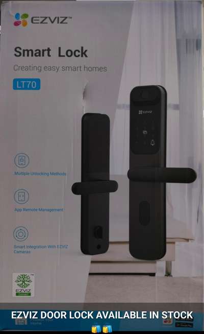 Ezviz smart door lock
#ezviz 
#smarthomeautomation 
#smartdoorlocks 
#cctv 
#cctvcamera 
#wificamera 
#wifigate