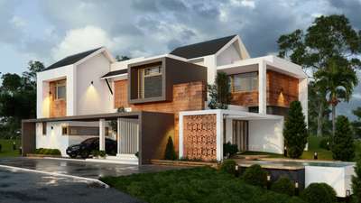 2900sqft 4bhk house
#contact :8078219684
#Thiruvananthapuram
#Architectural&Interior
#TraditionalHouse  #ContemporaryHouse