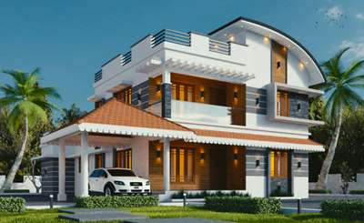Villa Design at Kundra ,Kollam