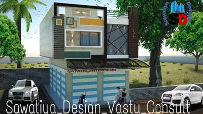 Wonder Front Elevation Design 🏬 Design by Sawaliya Design........./
