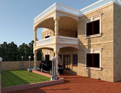 *3D Design Or House Elevation*
We will provide you your Dream home Elevation or Exteriors. We need the layout or floor plan or we will provide you your home 3D or exterior design. We will provide you the design that you want.