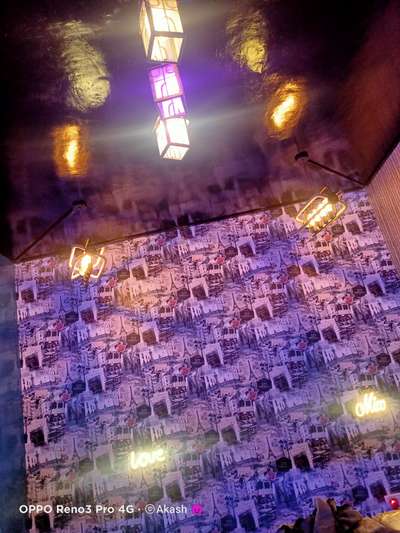 disco bar interior
 #discobar #neonlights #CelingLights #Electrician #ELECTRIC #colorful