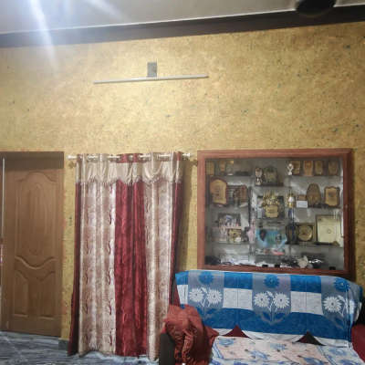 interior leaving room liquid wall paper wall painting designe #Kannur  #kuddukimetta  #kerala