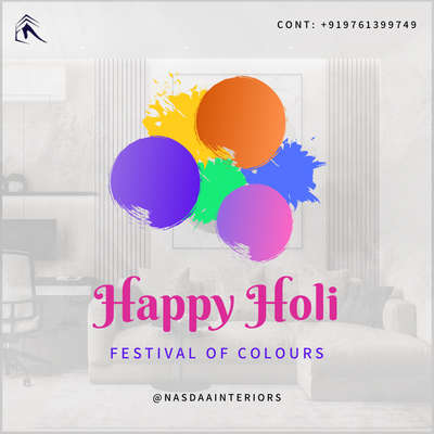 ✨ HAPPY HOLI ✨

Nasdaa Interiors provides complete interior design & execution services, transforming everyday spaces into refined and functional environments 🏡🏢

Precision in planning. Perfection in finishing.

#NasdaaInteriors #InteriorDesign #interiorexecution