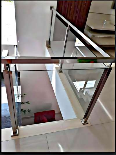 Call- 8770076499 Steel Railling With Glass 

 #reling #fabricatedstaircase
#FABRICATION&WELDIN&WELDING #fabricators #Contractor #CivilEngineer #engineering

#StaircaseDecors #InteriorDesigner #CivilEngineer