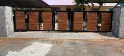 # Modern gate design  # wooden gate