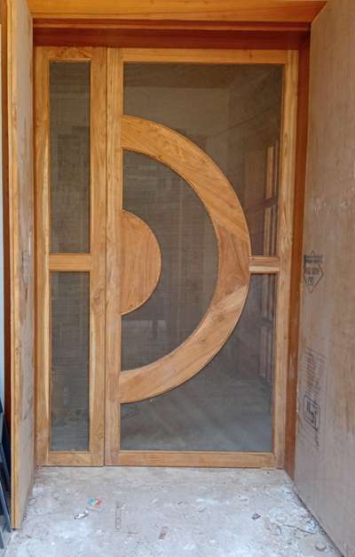 #wooden door