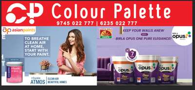 Colour Palette KONGAD Asian paints & Birla Opus 
Opp kongad SBI Branch